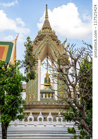 Wat Ratchabophit is landmark in Thailand 117525424