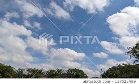 天空和雲彩 117525489