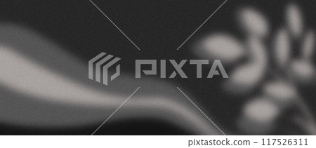 Abstract background with black white gradient, grain, grunge noise, website banner design, copy space 117526311