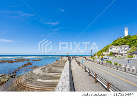 Omaezaki Enshu-nada Prefectural Natural Park, Lighthouse Coast, the southernmost cape in Shizuoka Prefecture 117526444
