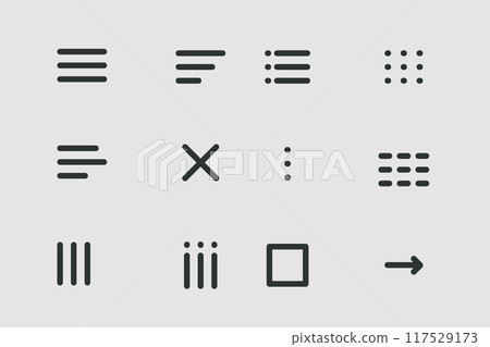Hamburger interface menu simple line, minimal ui popup burger. Template navigation. Icon, dropdown button web symbol. Interface Design element Hamburger interface menu simple line, minimal ui popup burger. Template navigation. Icon, dropdown button web symbol. Interface Design element 117529173