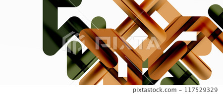 Dynamic colorful lines minimal abstract background 117529329