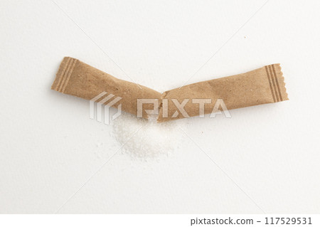 white sugar isolated on white background white sugar isolated on white background 117529531