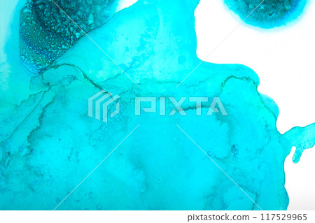 Watercolor-style background material Alcohol ink 117529965