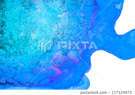 水彩風格背景素材酒精墨水 117529973