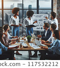 商界人士舉行會議 117532212