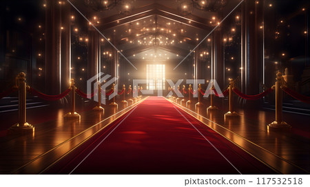 Red Carpet Festival Scene Vibrant AI Artwork Red Carpet Festival Scene Vibrant AI Artwork 117532518