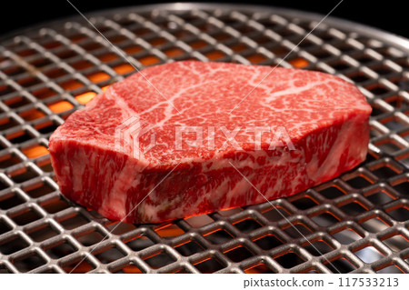 烤肉 烤魚片 117533213