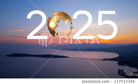 2025 New Year concept. Environmental technology concept. Sustainable development goals. SDGs. hq 2025 New Year concept. Environmental technology concept. Sustainable development goals. SDGs. hq 117533384