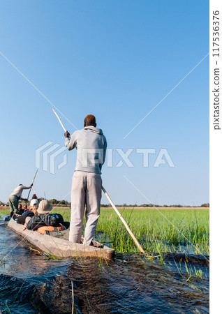 Mokoro trip on the Okavango Delta Mokoro trip on the Okavango Delta 117536376