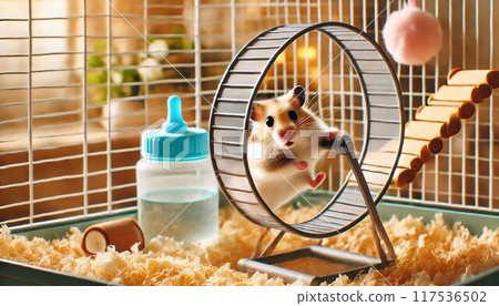 Hamster wheel 117536502