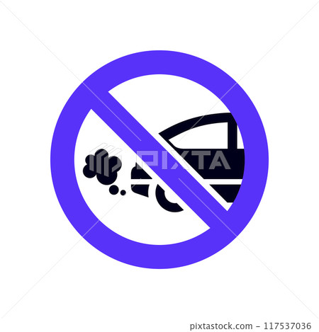 Transport flat icon, square shape 117537036