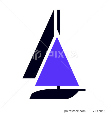 Transport flat icon, square shape 117537043