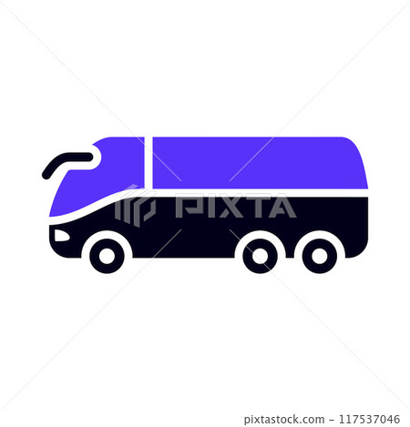 Transport flat icon, square shape Transport flat icon, square shape 117537046