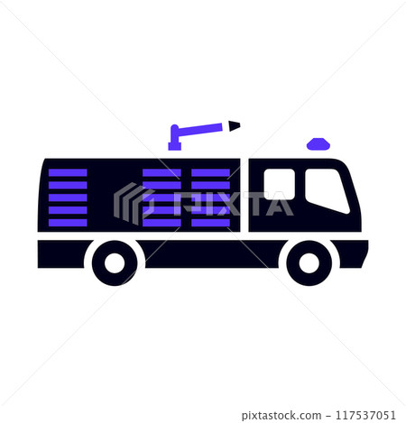 Transport flat icon, square shape Transport flat icon, square shape 117537051