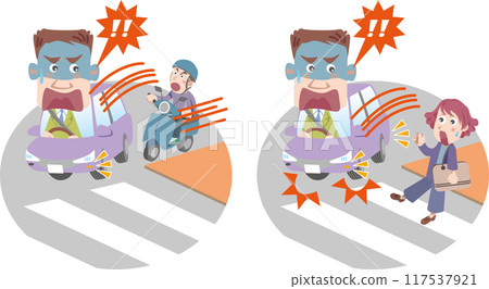 Traffic Safety <Accidents at intersections and when turning left> 117537921