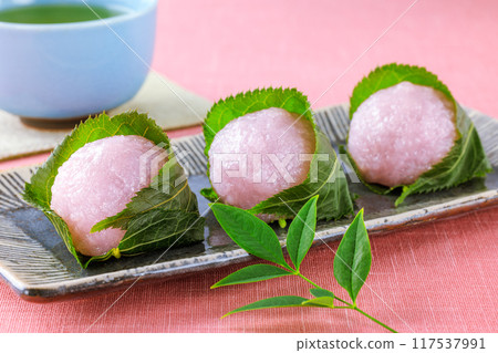 日本糖果櫻桃年糕 117537991