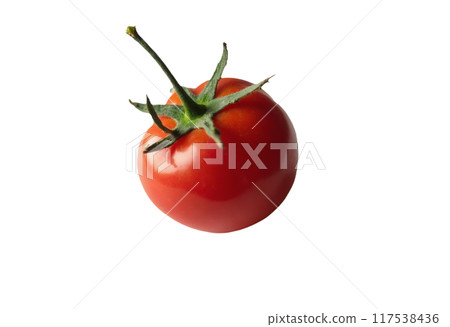 Tomato set. Red tomato collection. Realistic tomatoes on isolared transparent background 117538436