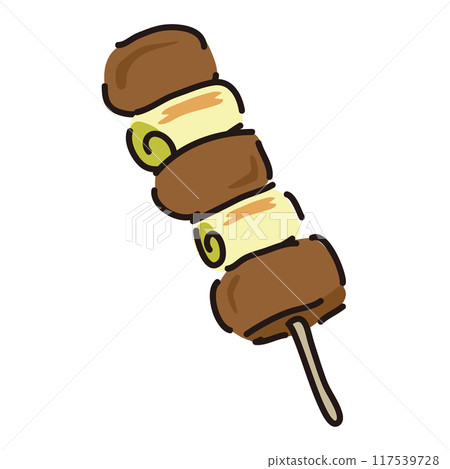 內田烤雞肉串 117539728