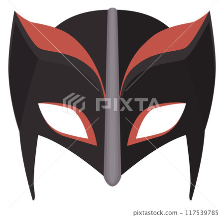 Superpower eye mask. Hero symbol. Secret identity 117539785