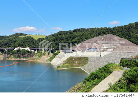 阿維川水壩和水壩湖風景 阿維川水壩和水壩湖風景 117541444
