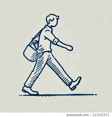 一個男人滑冰的插圖 一個男人滑冰的插圖 117541571
