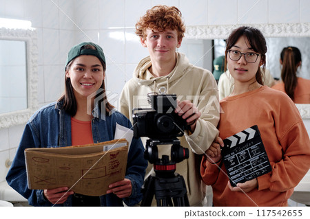 Capturing Moments with Film Equipment in Studio Setting 117542655