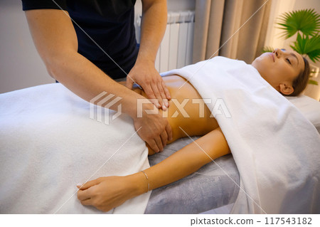 Therapeutic Abdominal Massage Session 117543182