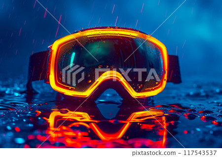 Innovative Snow Sports Gear: Cyan Blaze Edition Innovative Snow Sports Gear: Cyan Blaze Edition 117543537