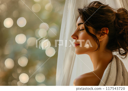 Serene Spa Escape: Capturing Elegance in Nature 117543720