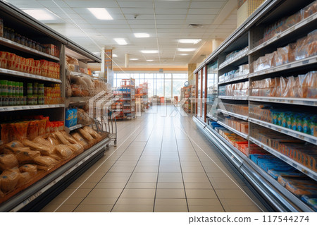 Endless Array in Massive Grocery Complex Endless Array in Massive Grocery Complex 117544274