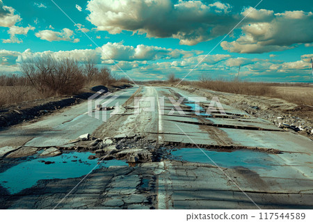 Fragmented Infrastructure: The Demolished Road Fragmented Infrastructure: The Demolished Road 117544589
