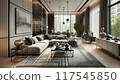 Chic living room 117545850