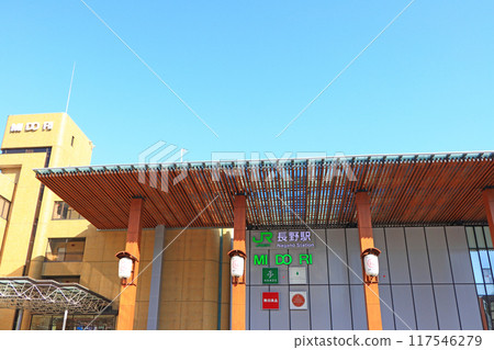 長野縣長野市長野站西口風景 117546279