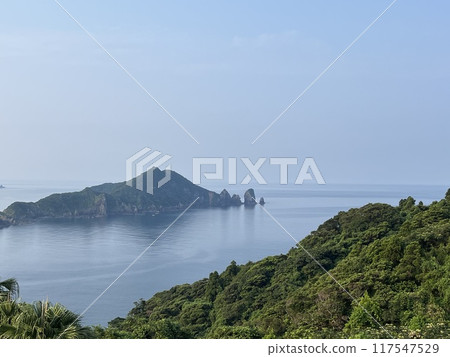 從笠佐美術館觀景台眺望衝秋目島 從笠佐美術館觀景台眺望衝秋目島 117547529