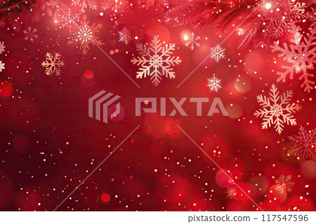 Christmas greeting card with bright winter holiday snowflake and New Year background Christmas greeting card with bright winter holiday snowflake and New Year background 117547596