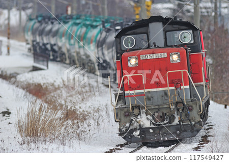 千歲線 北廣島惠庭 JR Freight DD51-1146（鷲別） 117549427
