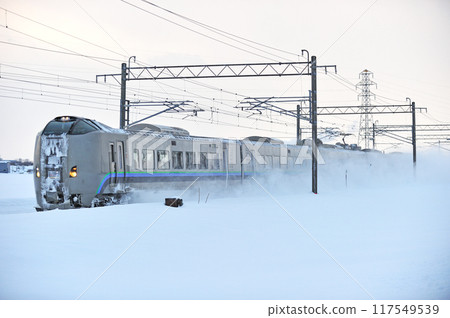 Hakodate Main Line Iwamizawa-Minenobu JR Hokkaido 789 Series 1000 HL-1001 (Sapporo) Super Kamui Hakodate Main Line Iwamizawa-Minenobu JR Hokkaido 789 Series 1000 HL-1001 (Sapporo) Super Kamui 117549539