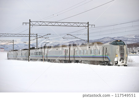 函館本線峰延岩見澤 JR 北海道 789 系列 1000 系列 HL-1003（札幌）超級神威 117549551