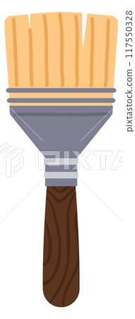 Painting brush color icon. Creative tool symbol Painting brush color icon. Creative tool symbol 117550328