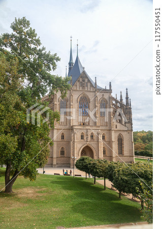 The Church of St. Barbara in Kutna Hora, Czech Republic The Church of St. Barbara in Kutna Hora, Czech Republic 117550451