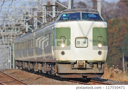 Sobu Main Line Sakura-Monoi JR East 189 series N102 train (Nagano) Group 117550471
