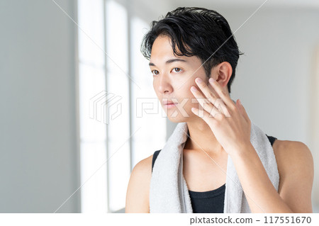 Beauty Young man Beauty image Beauty Young man Beauty image 117551670