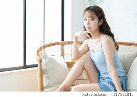 Young woman beauty image 117551813