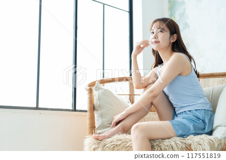 Young women body care beauty image Young women body care beauty image 117551819