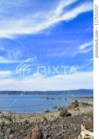 Autumn lava Nagisa promenade scenery 117552357