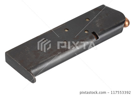Magazine and ammunition for M1911 Automatic Pistol, Caliber .45 Magazine and ammunition for M1911 Automatic Pistol, Caliber .45 117553392