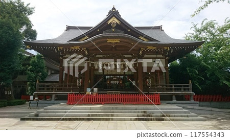 Michinobe Hachiman Shrine, the guardian deity of Kamagaya City Michinobe Hachiman Shrine, the guardian deity of Kamagaya City 117554343