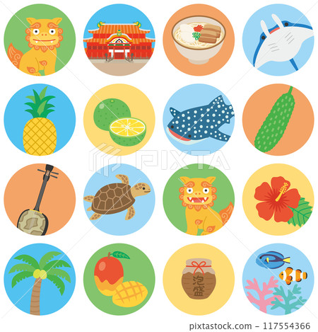 沖繩可愛圖示集 117554366