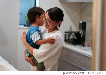 Moms who can't do housework because of childcare 117555446